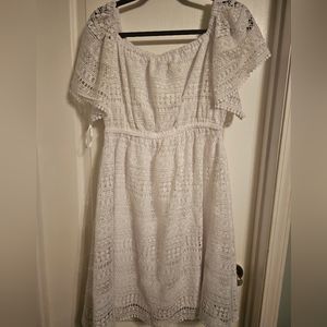 Lane Bryant White Dress